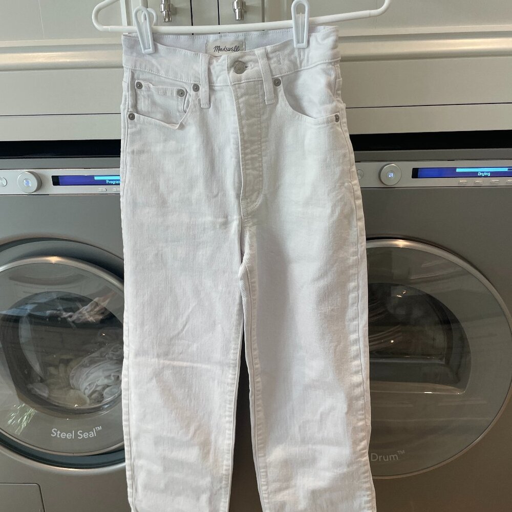 Madewell Cropped Wide Leg Denim